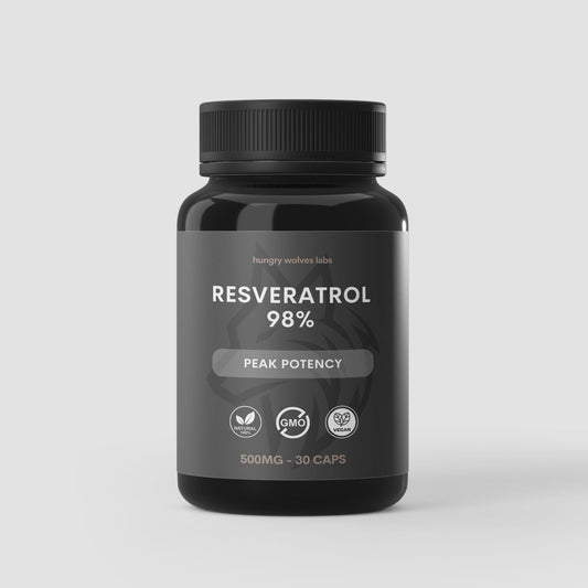 Resveratrol Peak Potency: 98% Pure Antioxidant Wellness